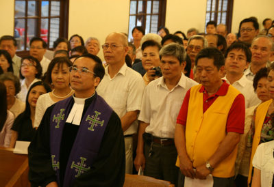 2008黃旭正牧師就任